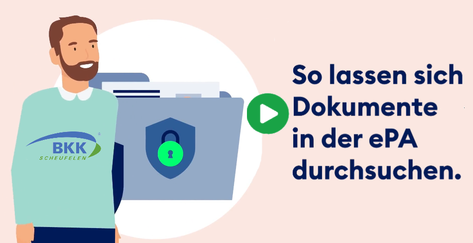 So lassen sich Dokumente in der ePA durchsuschen