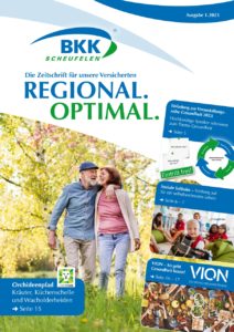Titelbild Mitgliederzeitschrift Regional Optimal Ausgabe 1. 2023