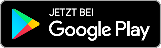 Ein Button mit dem Hinweis auf Google Play
