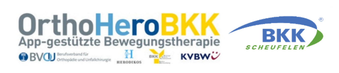 Ein Bild mit dem Hinweis OrthoHeroBKK in verschiedenen Farben