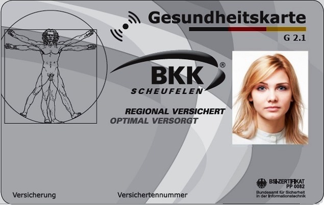Bild: Gesundheitskarte