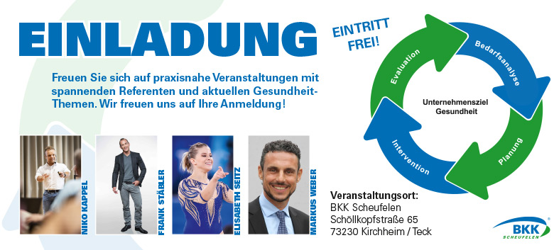 EINLADUNG zu unserer Veranstaltungsreihe 2023